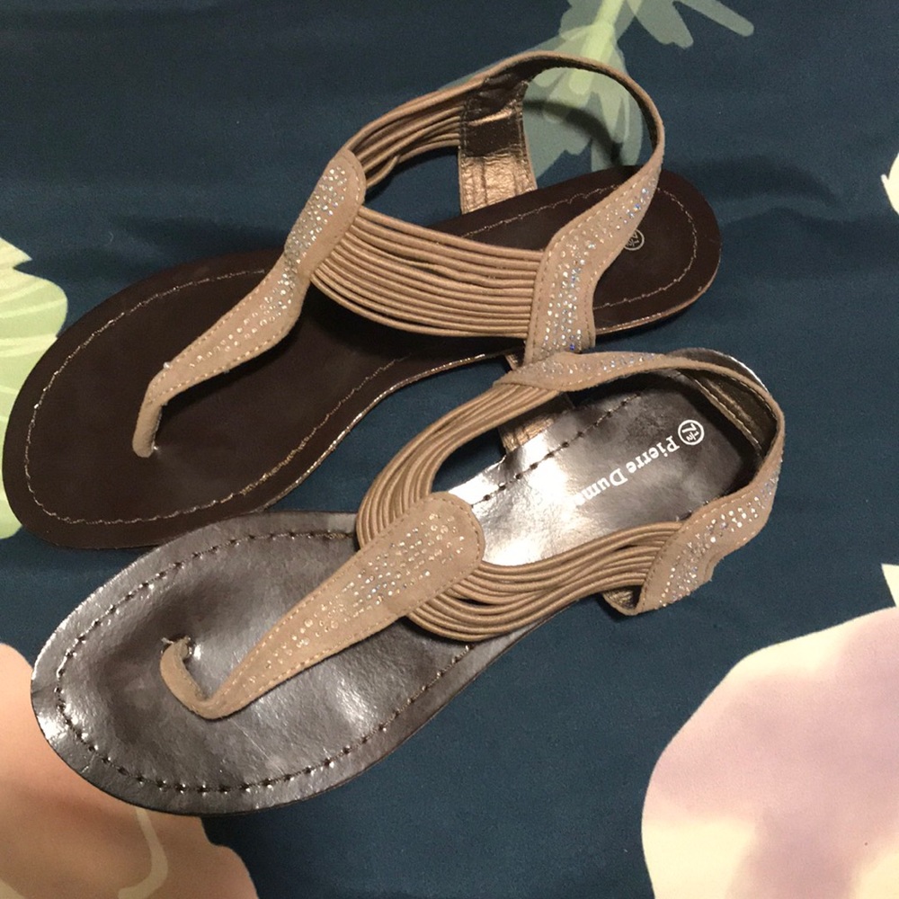 Sparkly sandals